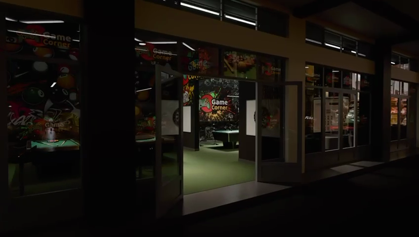 3D Tour of Game Corner